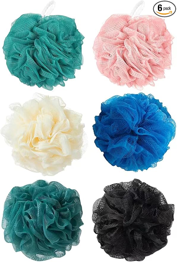 Luffa Loofah Sponge Shower Loofahs 50g Shower Bath Sponges Exfoliating Mesh by MISSJOJIAY