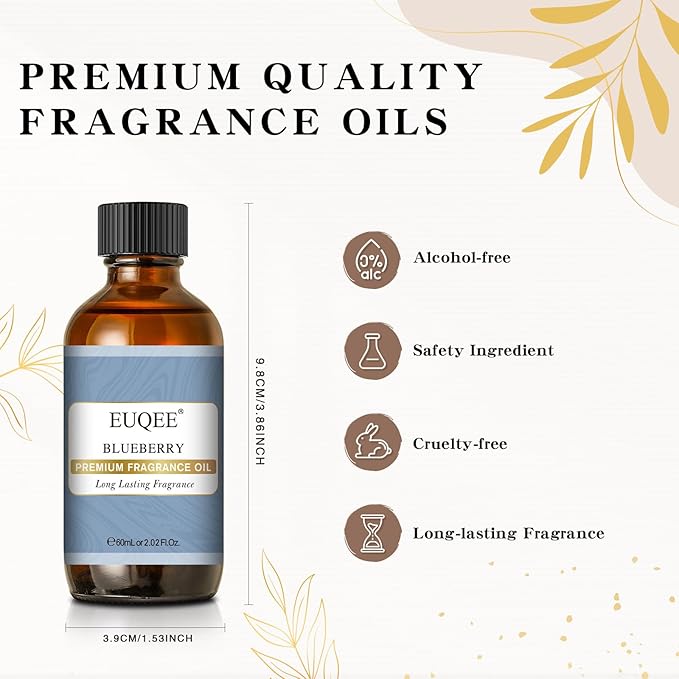 EUQEE Blueberry Fragrance Oil, Premium Fragrance Essential Oil - Image 3