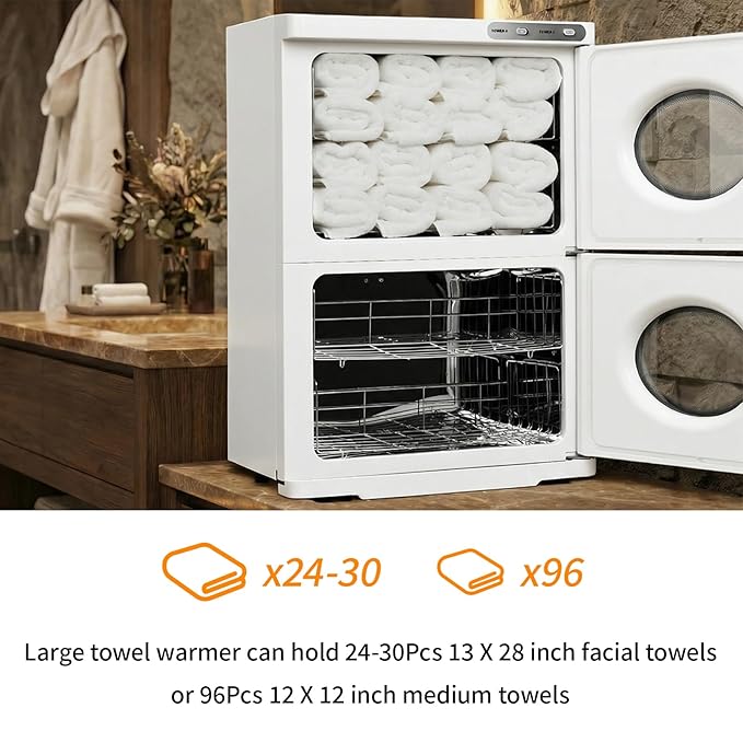 46L Hot Towel Warmer, Large Capacity Spa Towel Warmer - Image 3