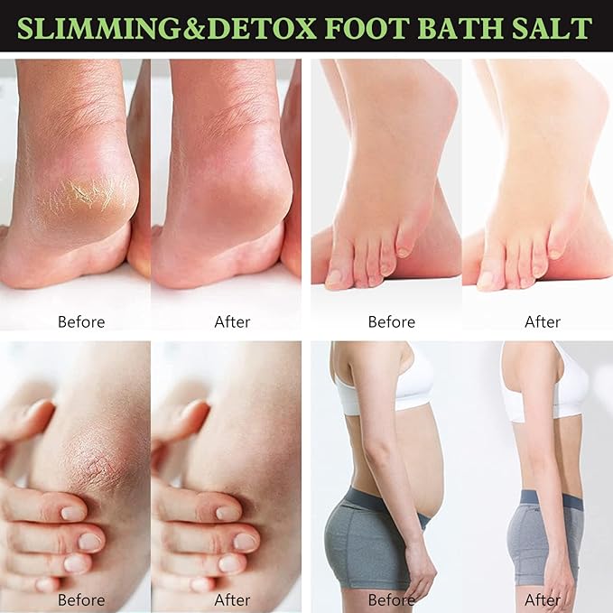2Pack Herbal Body Detox Foot Soak Salt, Detox & Shaping Cleansing - Image 5