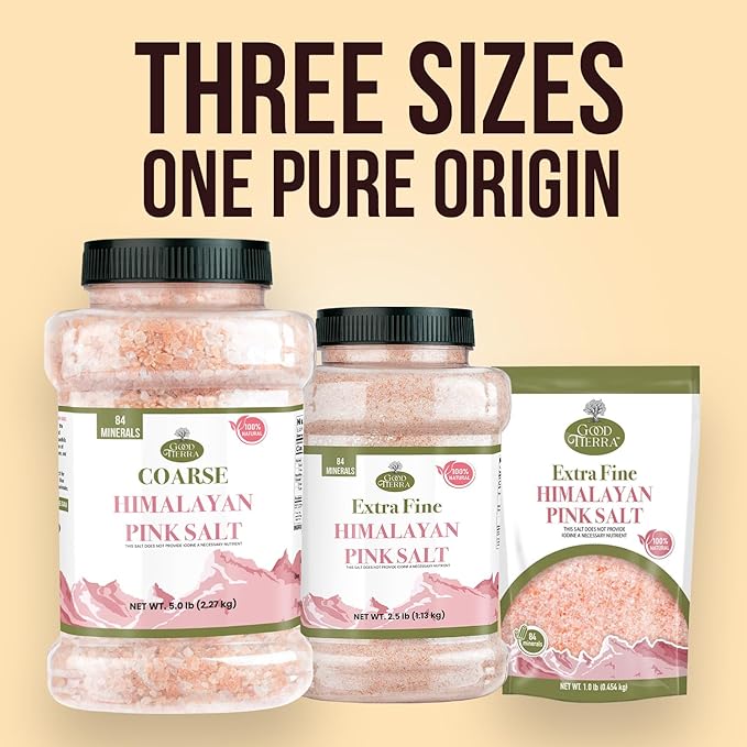 Good Tierra Himalayan Pink Salt in PET Bag - Image 6