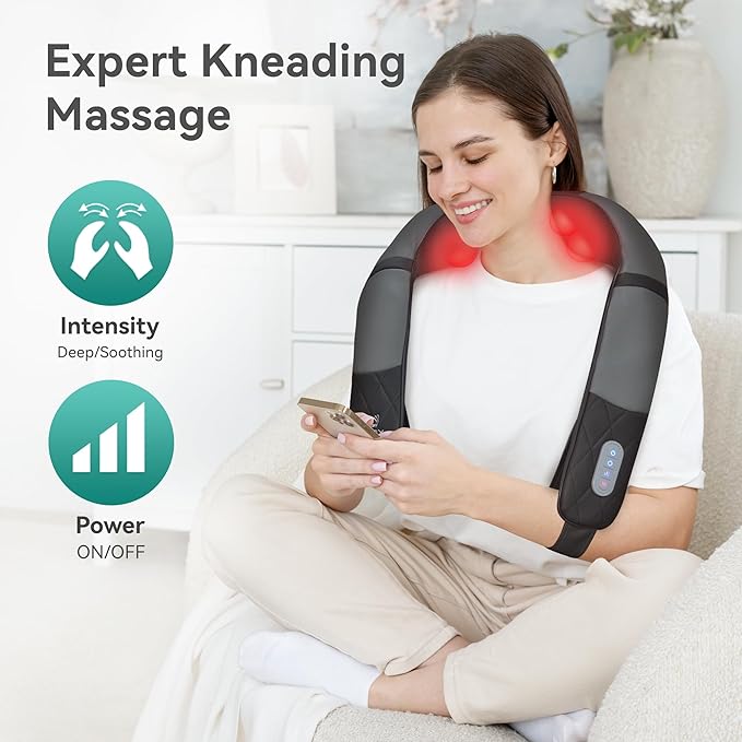 Snailax Rechargeable Neck Massager - Image 2