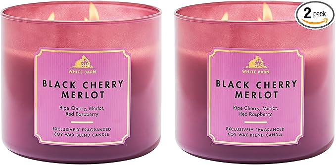 Bath & Body Works Black Cherry Merlot 3-Wick Candle by BathBodyWorks