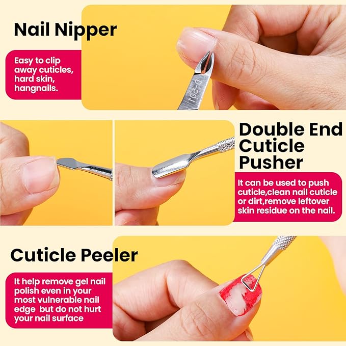 FANDAMEI Gel Nail Polish Remover Tools Kit - Image 5