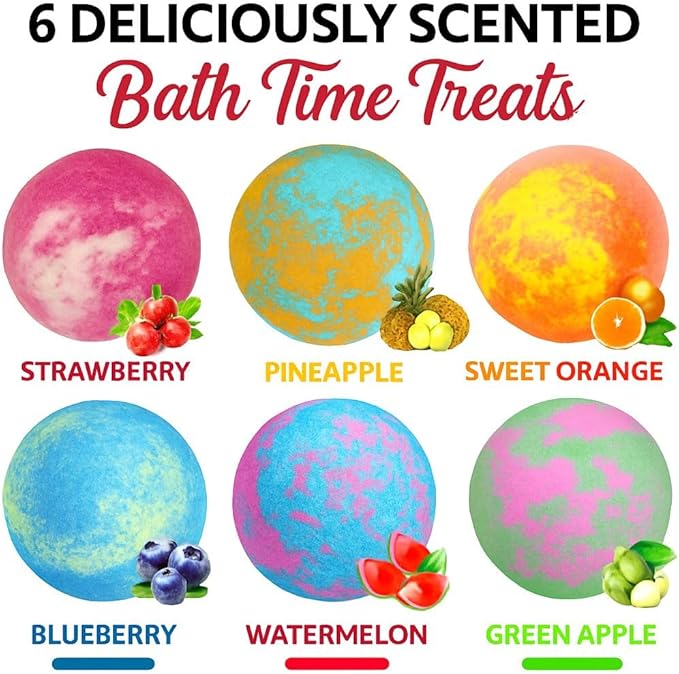 Bath Bombs for Kids with Surprise Inside, Unicorn Bath Bombs for Girls with - Image 3