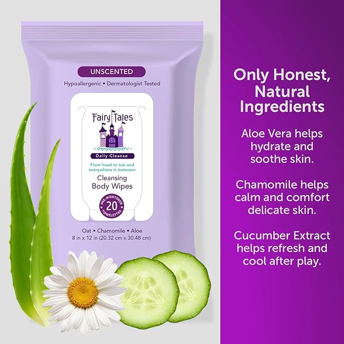 Fairy Tales Daily Cleanse XL Wipes - Image 5