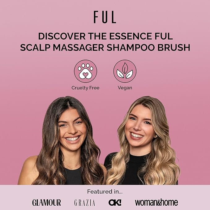 FUL Scalp Massager with Super Soft Silicone Brush - Image 7