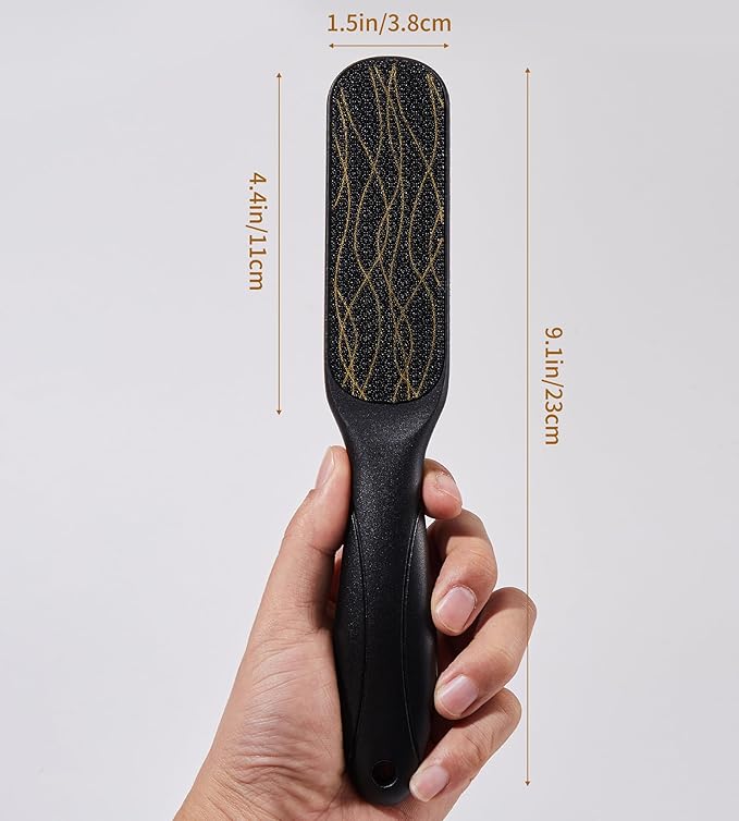 Nano Glass Foot File, Double-Sided Foot Callus Remover Feet Scrubber Hard & - Image 7