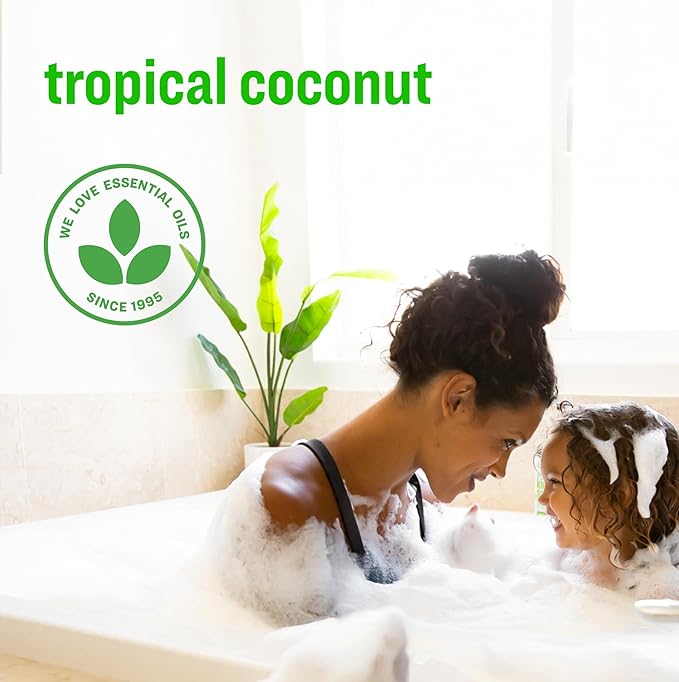 Everyone 3-in-1 Kids Soap, Body Wash, Bubble Bath, 32 Ounce, Tropical Coconut - Image 4