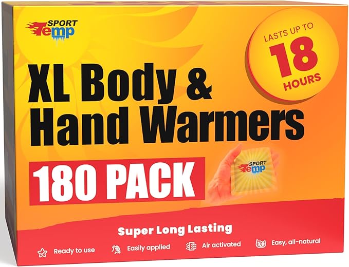 Large Hand & Body Warmers by SportTemp
