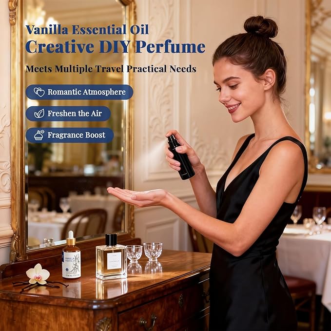 HIQILI Vanilla Essential Oil, 100% Pure Natural, Beginner-Friendly - Image 4