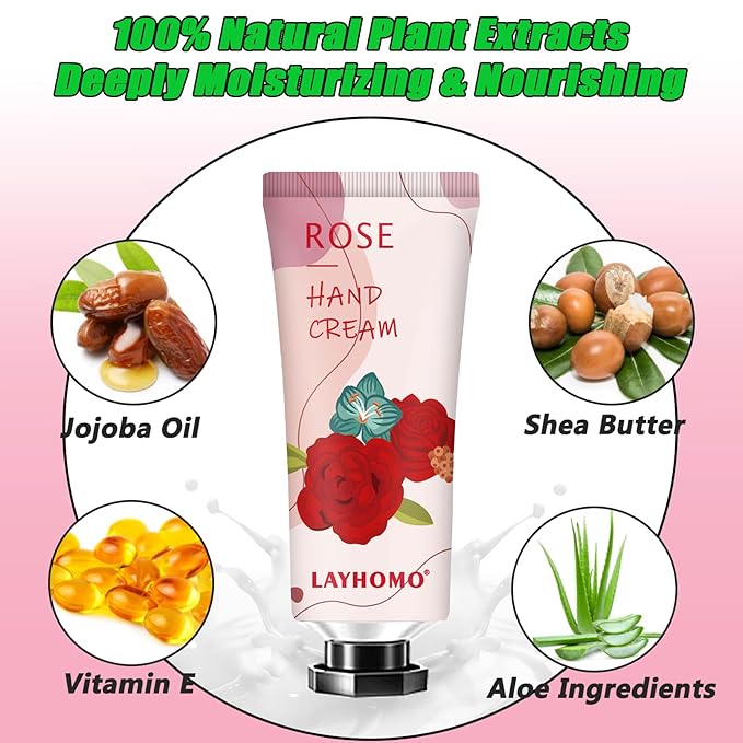 38 Pack Hand Cream Gifts Set, Mothers Day Gifts, Thank You Gifts, Nurses Week - Image 2