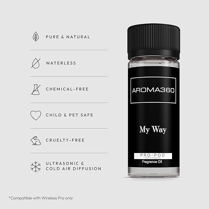Aroma360 | My Way Pro-Pod Oil Blend | Luxury Hotel Inspired Diffuser Scent | - Image 2