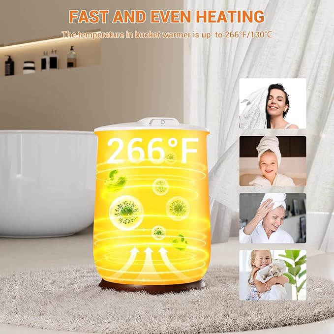 20L Towel Warmer for Bathroom - Image 6