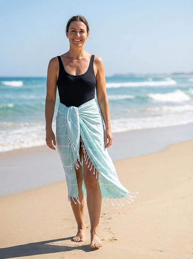 Cotton Turkish Beach Towel - Image 3