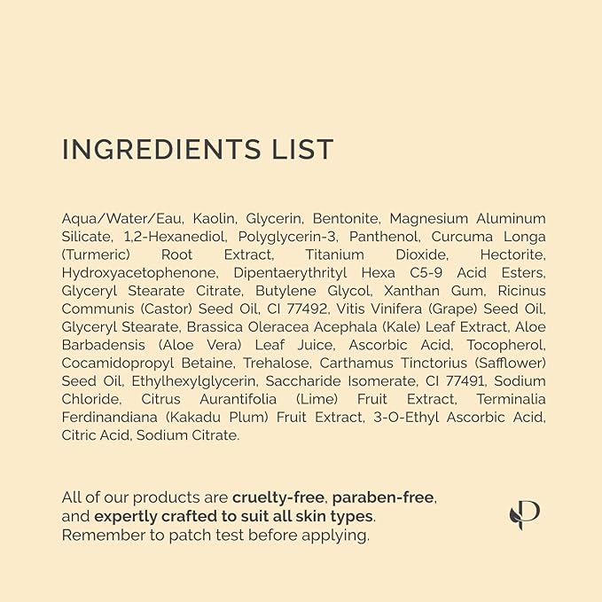 PLANTIFIQUE Korean Turmeric Clay Mask - Image 7