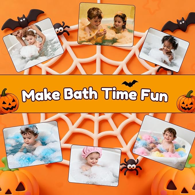 Halloween Bath Bombs for Kids Gifts: 9 Pcs Pumpkin Bath Bomb - Image 4