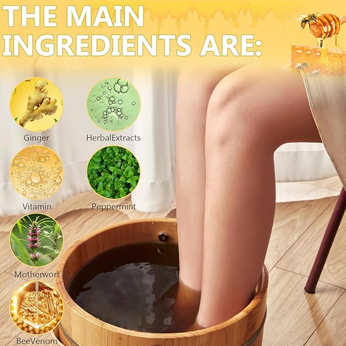 Bee Venom Foot Soak Beads, L-ymphatic Drainage & Foot Soak Beads - Image 5