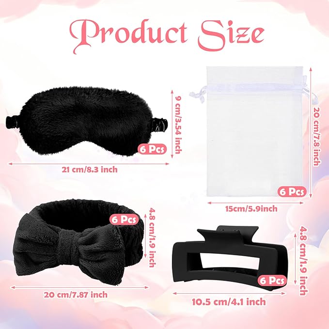 48 Pcs Spa Party Supplies Sleepover Essentials Gift - Image 2