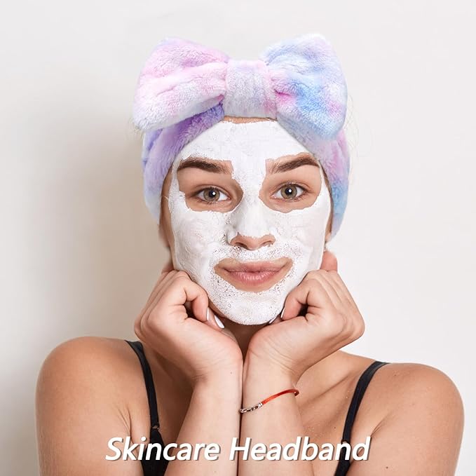 VELSCRUN 6 Pack Spa Headband, Makeup Headband, Face Wash Headbands, Skincare - Image 7