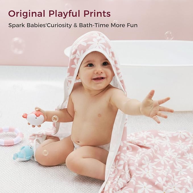 Momcozy Baby Towel with Hooded - Image 7
