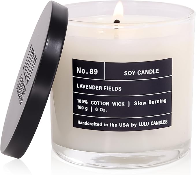 Lulu Candles | Lavender Fields | Highly Scented Candles by LULUCANDLES
