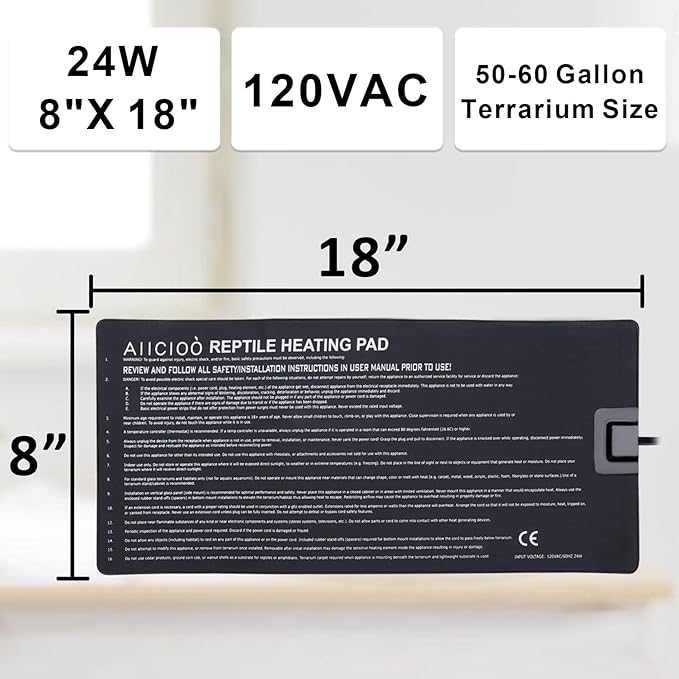 Aiicioo Under Tank Heater Thermostat - Image 2