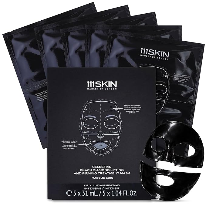 111SKIN Celestial Black Diamond Lifting and Firming Treatment Mask by 111SKINHARLEYSTLONDON