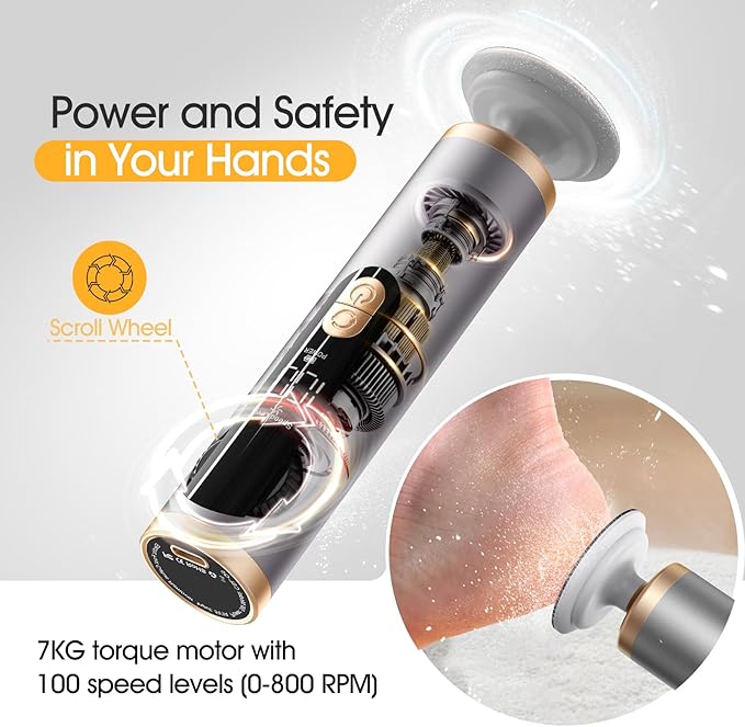 Electric Foot Callus Remover Rechargeable - Image 4