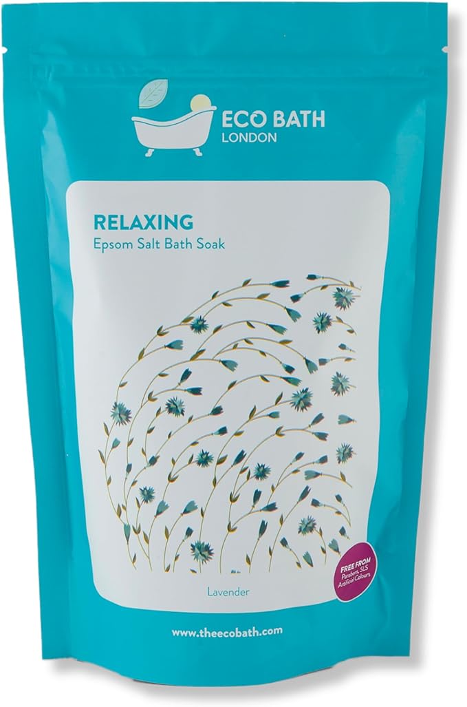 Eco Bath London Relaxing Lavender Epsom Salt Bath Soak by EcoBathLondon