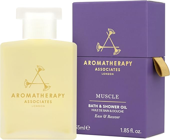 Aromatherapy Associates De-Stress Muscle Bath and Shower Oil, Natural Body Oil by AromatherapyAssociates