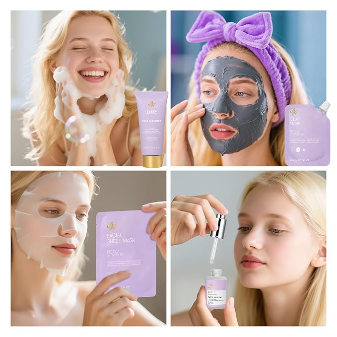 33 pcs Mother's Day Gift for Mom, Lavender Bath & Body Basket Gift Set for Women - Image 5