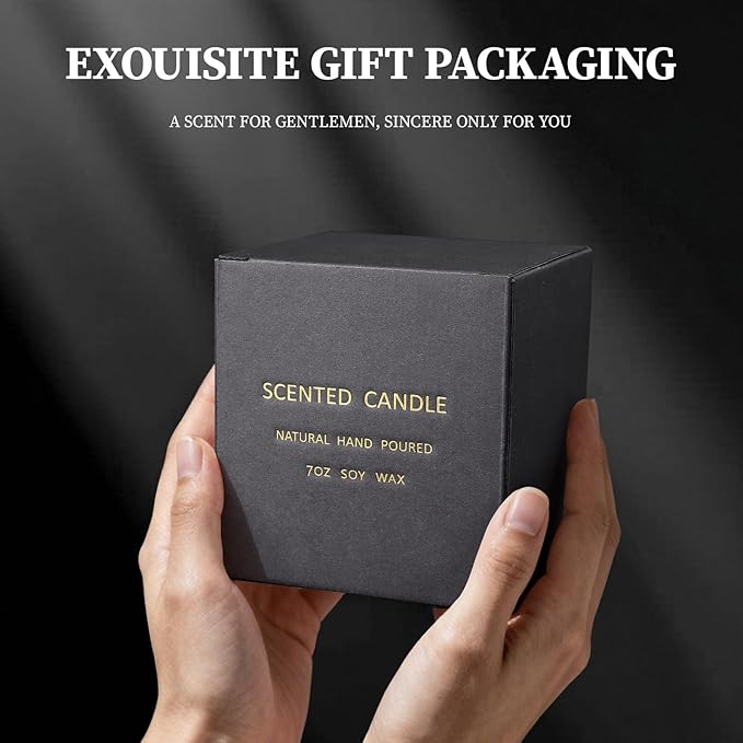 Sandalwood Candle, 7 oz Scented Candle - Image 7