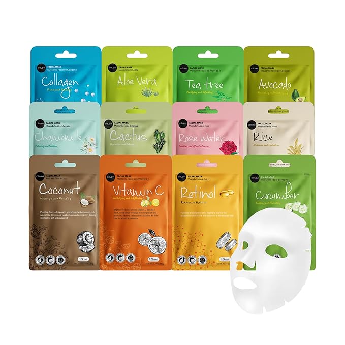 Celavi Essence Facial Face Mask K-Beauty Skincare Korea Skin Care Moisturizing - Image 9
