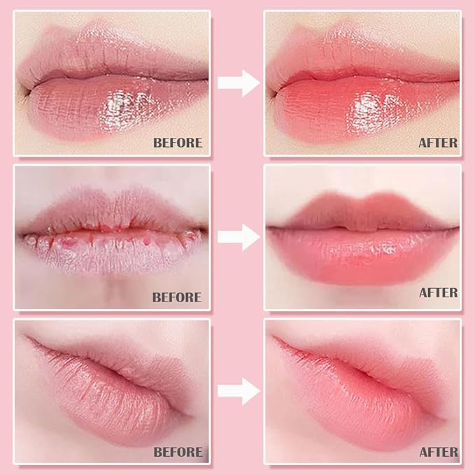 3PCS Bee Lip Balm Honey Pot, Lip Mask Skincare, Prevention Lip Dry Set - Image 3