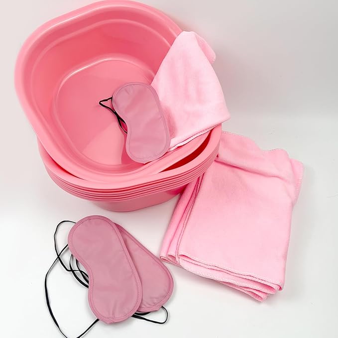 36 Pcs Kids Foot Spa Kit for Girls, Spa Party Supplies for Girls - Image 4