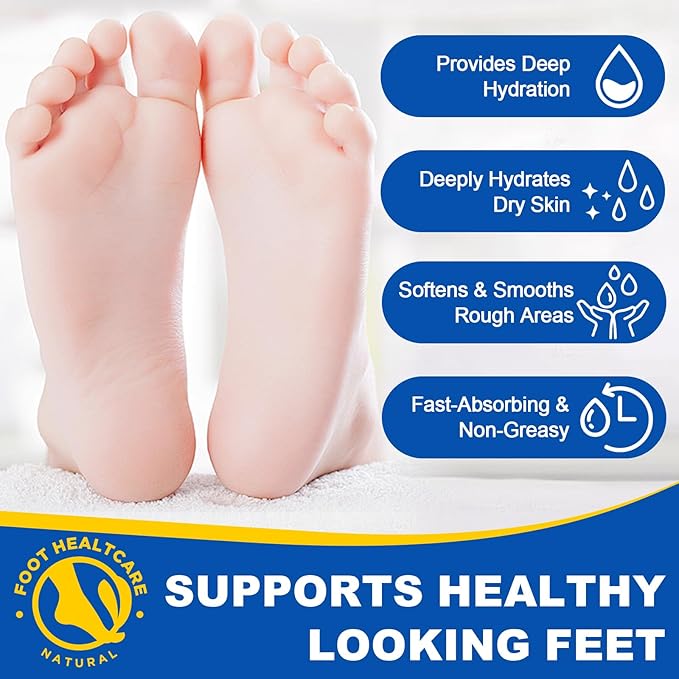 2 Pack Urea Cream 60% plus Salicylic Acid 2%, Maximum Strength Urea Foot Cream - Image 8