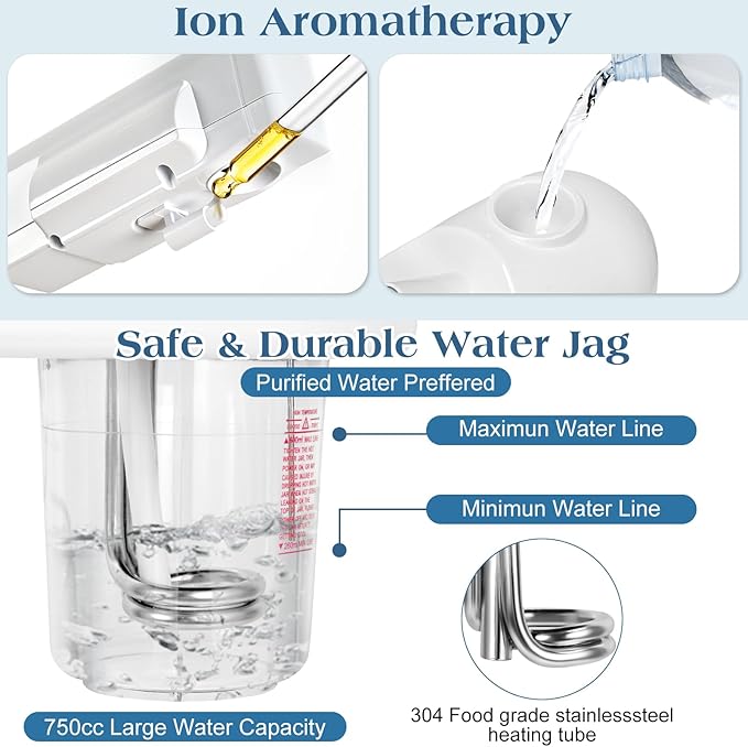 Professional Facial Steamer, Nano Ionic Hot Mist Spray, Stand Facial Steamer - Image 5