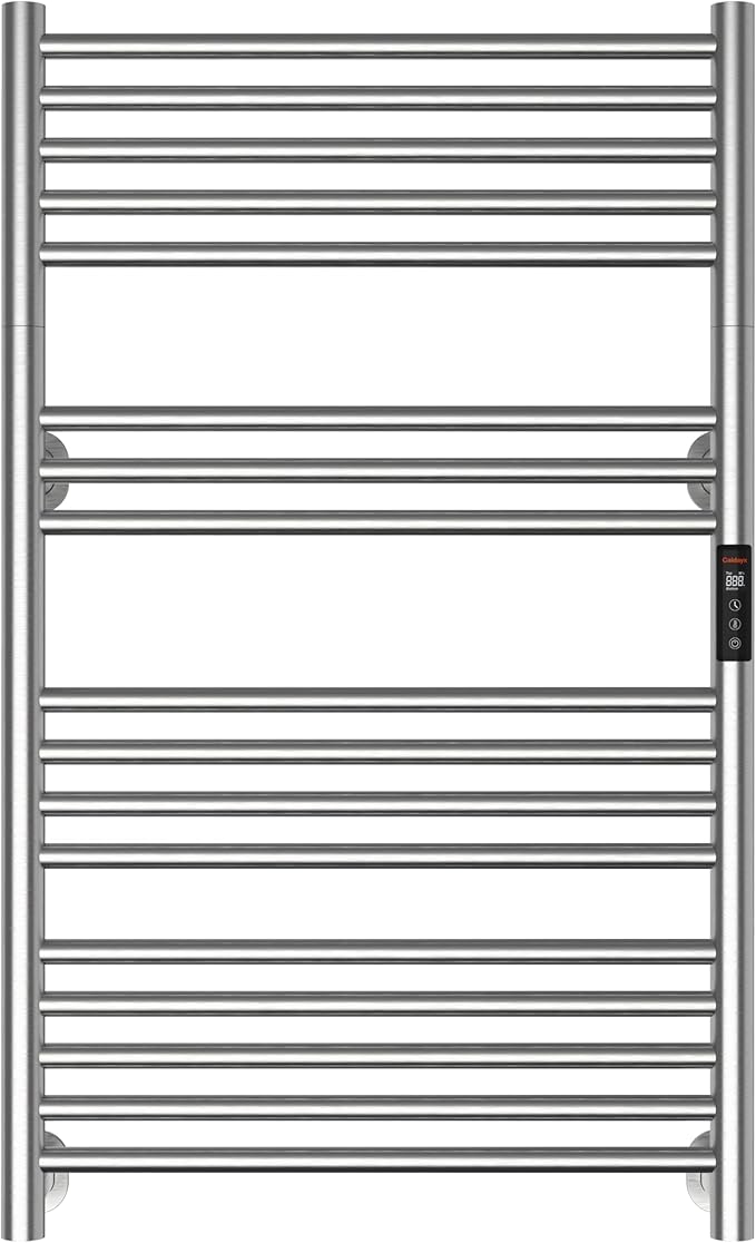 High-Density Foldable Heated Towel Rack, Smart Dual-Zone App/Voice Control - Image 8