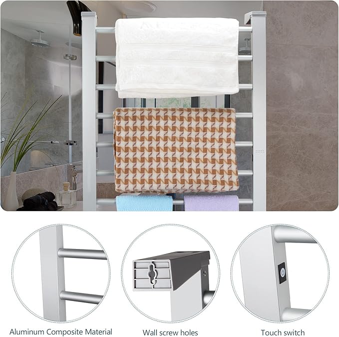 ELEGANTLIFE Electric Towel Warmer - Image 6
