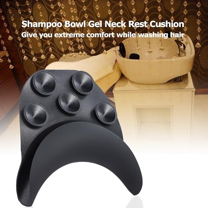 Salon Neck Rest Cushion, Shampoo Bowl Neck Pillow Hair Salon Washing Sink Basin - Image 2