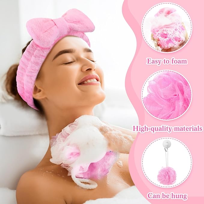 Moucuny 42 Pcs Summer Spa Sleepover Party Supplies Bulk - Image 6