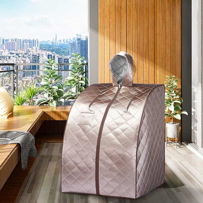 Portable Infrared Sauna, Full Size 1 Person Infrared Sauna Tent, Separate - Image 6