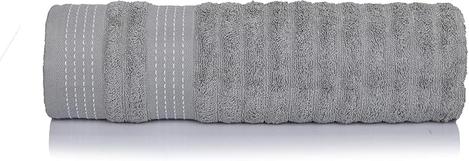 CASA COPENHAGEN Elegance 6Pcs 100% Egyptian Cotton Large Designer Towels Gift - Image 4