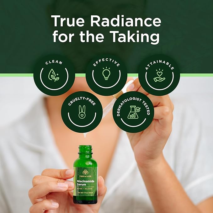 Tree of Life Beauty Niacinamide Vitamin B3 Serum, Hydrating Face Oil - Image 8