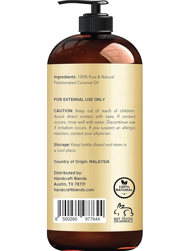 Handcraft Blends Fractionated Coconut Oil - Image 3