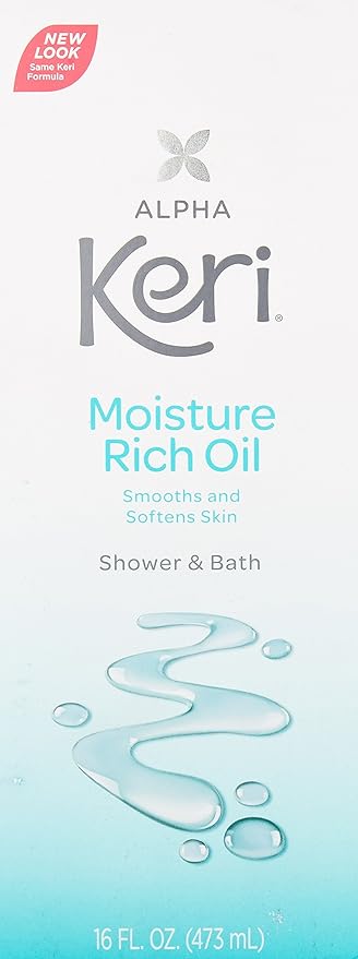 Alpha Keri Shower & Bath Moisture Rich Oil 16 oz - Image 2