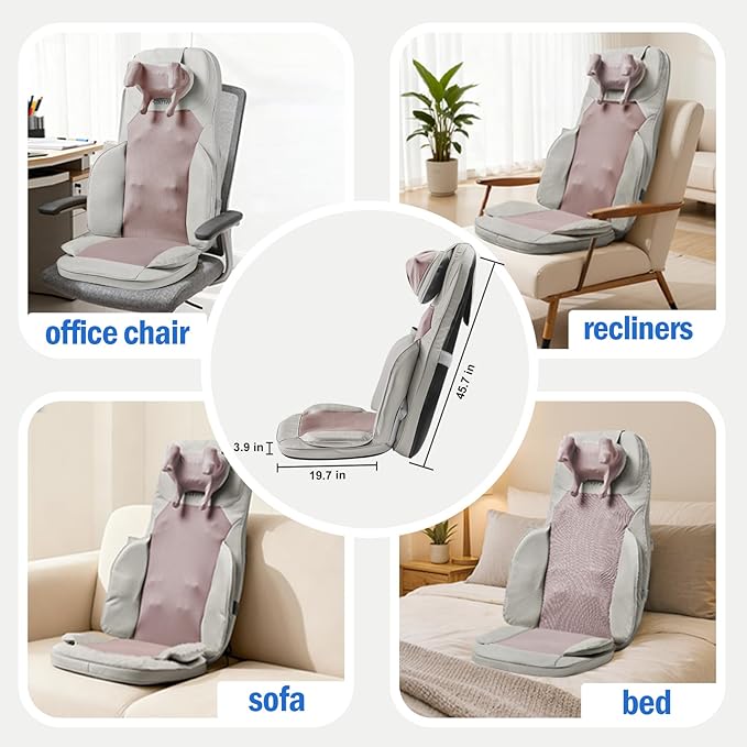Shiatsu Massage Cushion for Neck and Back - Image 7