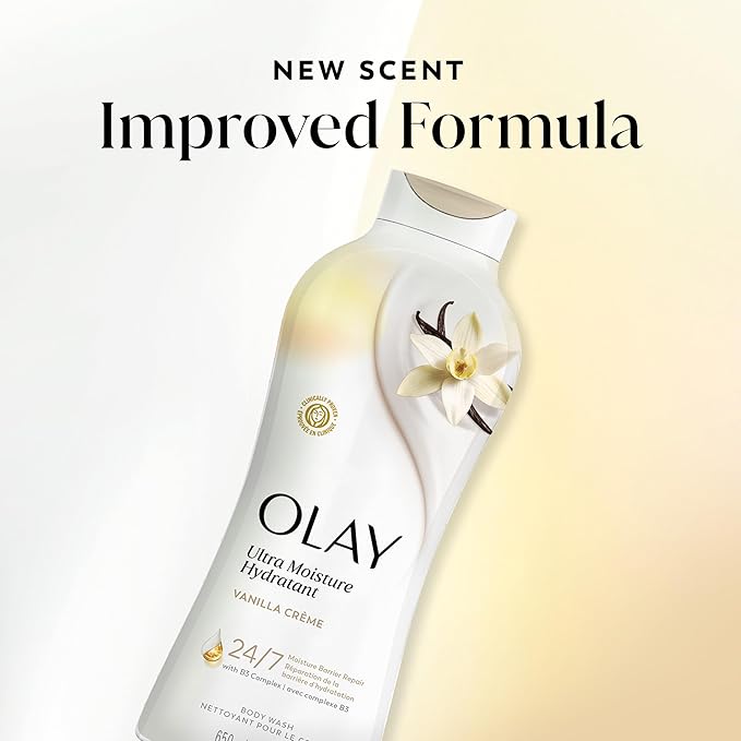 Olay Body Wash for Women, Ultra Moisture, 24/7 Moisture Barrier Repair - Image 8