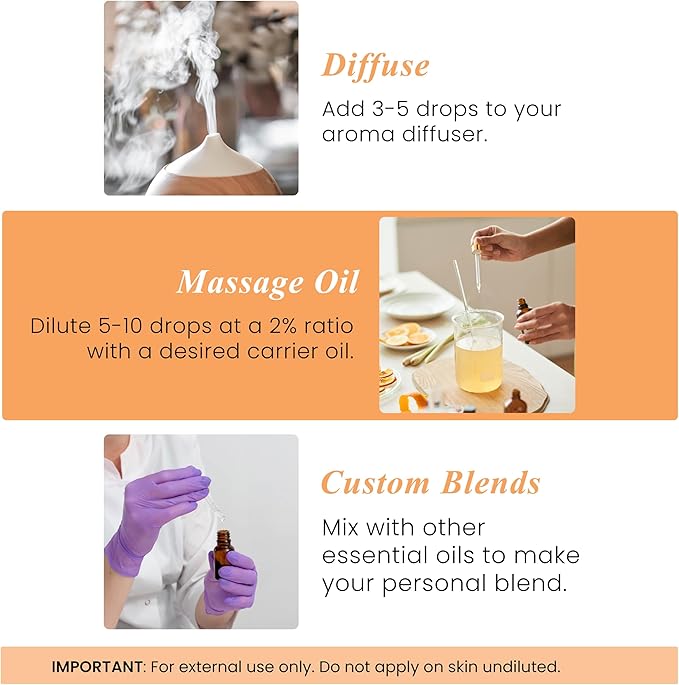 Handcraft Blends Orange Essential Oil – 1 Fl Oz – 100% Pure and Natural – - Image 6